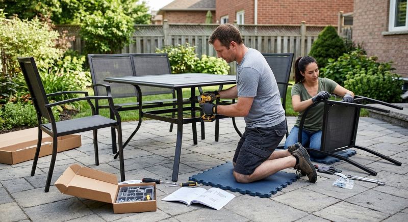 Deck Furniture Assembly in Denver County, CO